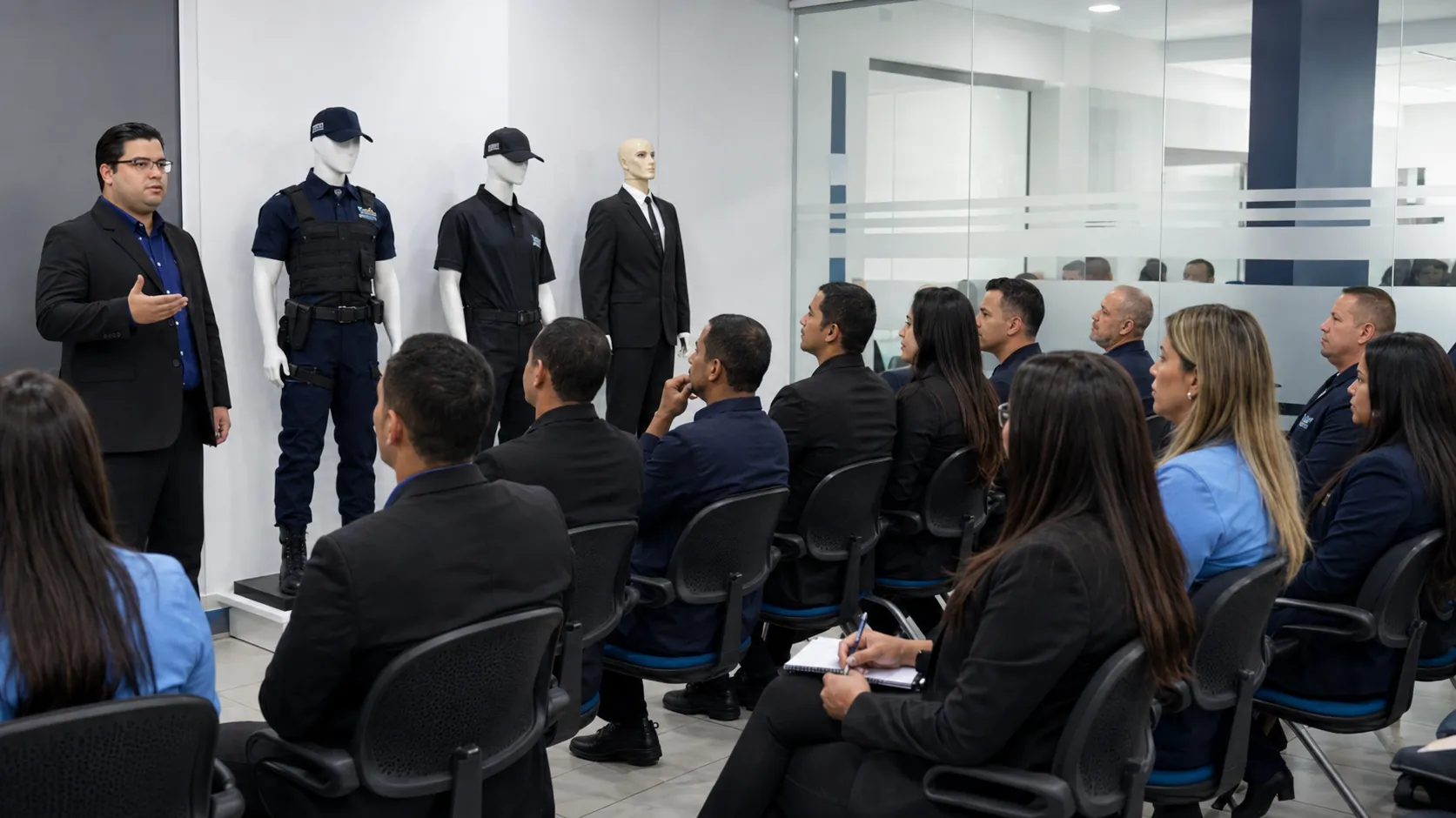 Treinamento de colaboradores do Grupo Jumper com acompanhamento e orientação da equipe